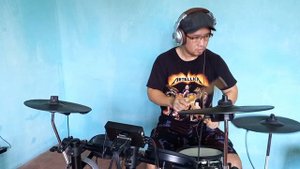 METALLICA - "Enter Sandman" drum cover | Electronic Drum (Aroma TDX-15s)