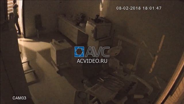 Камера видеонаблюдения в стоматологии, камера AVC-9300 (день-ночь #1)