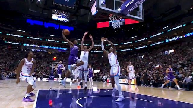 Collin Sexton Throws Down The Dunk Of The Year On Chet Holmgren & Shai Gilgeous-Alexander смотреть онлайн