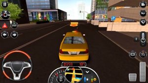Taxi Sim 2016 #1 Dangerous Ride! - Android IOS gameplay walkthrough