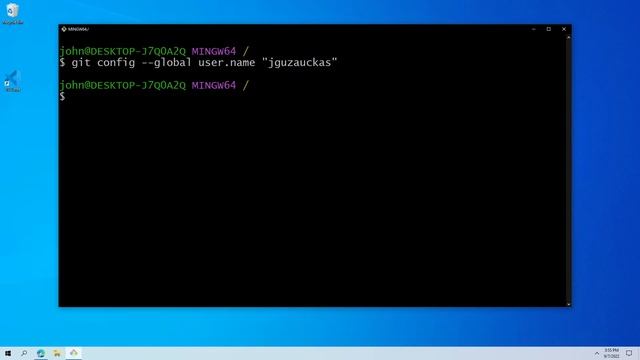 Git/GitHub Setup Tutorial 1 - Setting your local Git username смотреть онлайн