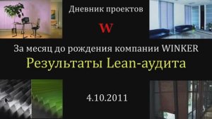 Выход из кризиса. Итоги Lean-аудита для производителя жалюзи