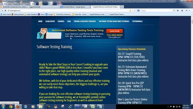 Selenium Training Tutorial