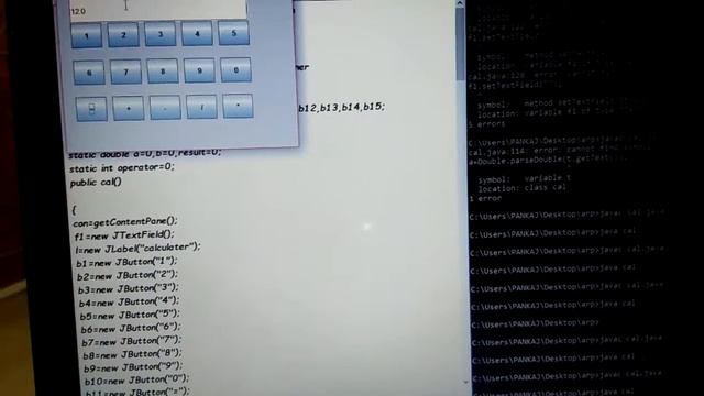 Make calculator by using java swing смотреть онлайн