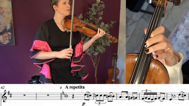 CARMEN Violin Tutorial Habanera by Bizet смотреть онлайн