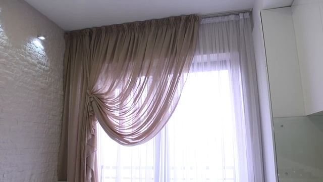 Дизайн квартиры Прихожая Белая кухня смотреть онлайн