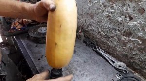 Как почистить кабачок с жесткой кожурой