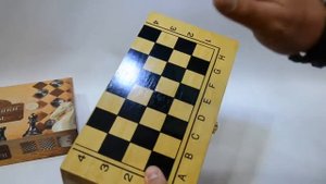Деревянные шахматы, шашки, нарды 3 в 1