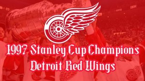 Detroit Red Wings 1997 Stanley Cup win horn