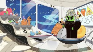 Космические цыплята в космосе серия 23   Птички в клетке