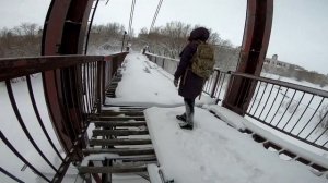 Воркута. Заброшенный посёлок Рудник. Север 2020 #воркута #рудник #зима #заброшенный #сталк #посёлок