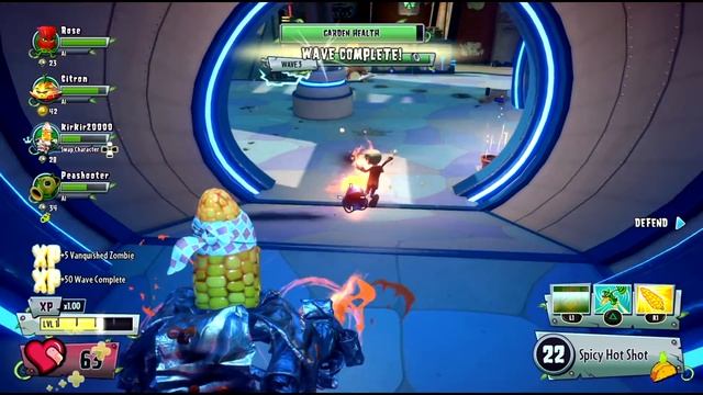 САДОВОЕ ПОБОИЩЕ! #8 — Plants vs Zombies Garden Warfare 2 {PS4} — Агент Кукуруза