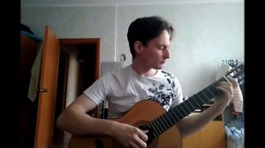 Аллегро. М.Джулиани на гитаре. Ученик - Анатолий