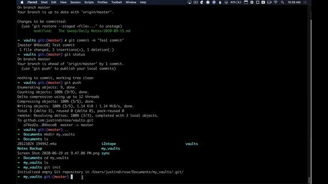 Obsidian: Sync Your Vaults with Git/GitHub смотреть онлайн