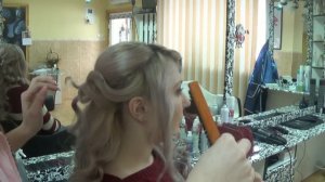 Свадебная прическа на длинные волосы