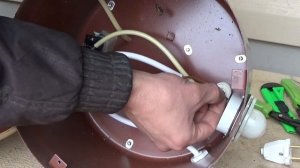 Делаю электрический шнур к пылесосу Тайфун-600.