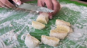 ЛЕНИВЫЕ ВАРЕНИКИ С КАРТОШКОЙ! Вкусный Рецепт для Занятых Хозяюшек!