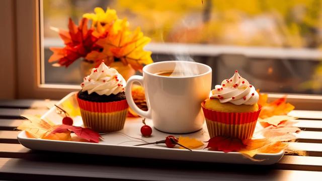 Smooth November Jazz | Relaxing Autumn with Coffee Jazz Music & Smooth Piano Jazz for Work, Study смотреть онлайн