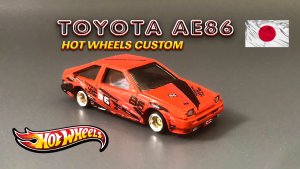 Toyota AE 86 Hot Wheels Custom