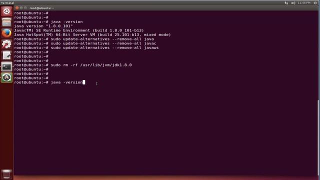 How to completely uninstall Java on ubuntu смотреть онлайн