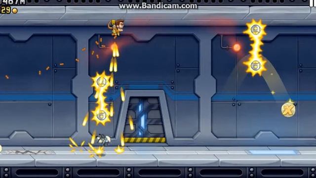 Обзор на игру Jetpack Joyride. смотреть онлайн