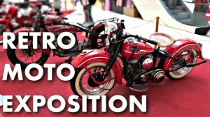 Retro motorcycle exhibition / Ретро мото выставка.