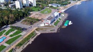 Тонущая набережная Комсомольска-на-Амуре 2019