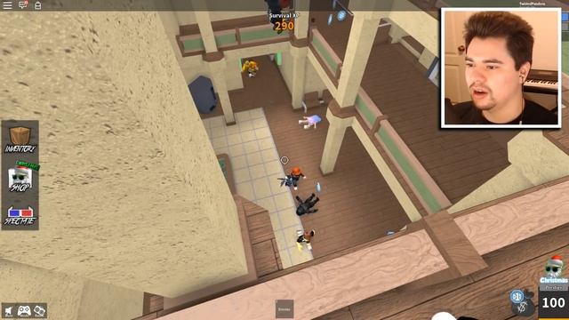 How To THROW 2 KNIVES AT ONCE in Murder Mystery 2!! (Roblox) смотреть онлайн