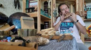 Окарина из Белой глины.Строй ХИДЖАЗ, Ре#