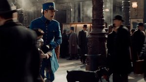 Hugo (2011) | Scene: Hugo is cornered by the station inspector and his dog