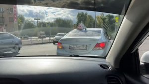 Проезд смещённого перекрёстка ГАИ Челябинск Ленинский район. Автошкола ЮУМК