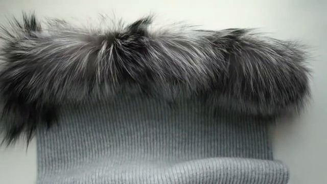 Снуд из 100% кашемира с мехом смотреть онлайн