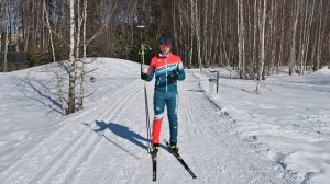 Коньковый ход по жесткой трассе. Технические особенности.