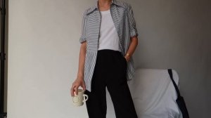 10 WAYS TO STYLE BLACK TROUSERS | 3 different pairs / casual and easy to recreate looks :)