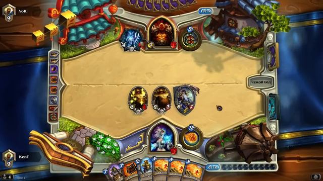 HearthStone: 10ый ход, Антанидос, 3 фаербола (Агро-Маг) смотреть онлайн
