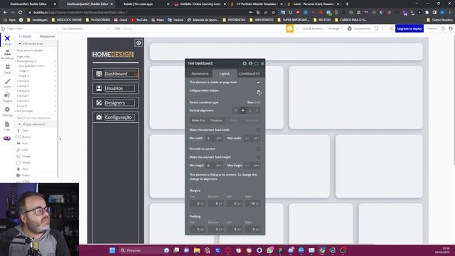 Como criar um Dashboard com AI + Figma + Bubble.io - parte 3 смотреть онлайн