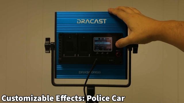 Features Overview: Dracast X Series LED500 - RGB + Bicolor 2800K - 8000K LED Video Light Panel