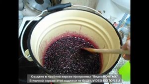 черничный конфитюр, готовим вкусный полезный конфитюр из черники на зиму.