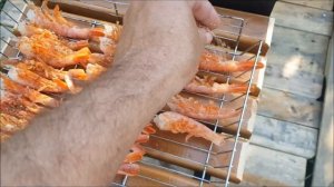 аргентинские креветки на углях