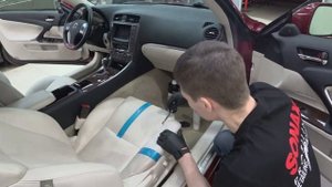Чистка кожи с SONAX