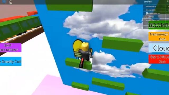 ИГРАЕМ В ПАРКУР С ДРУГОМ В (Roblox) смотреть онлайн