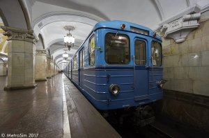 Парад поездов метро в Москве