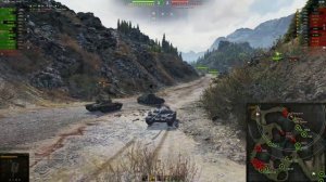 World of Tanks. Обьект 140. Перевал. штурм ледника. Против ТТ 4к урона