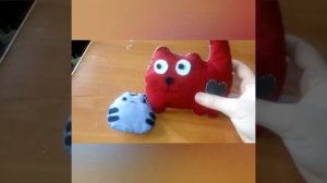 Сшила из фетры котика Пушина.