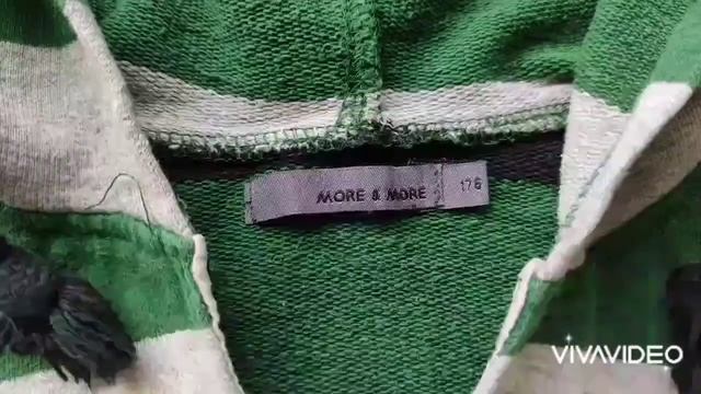 Толстовка "More&More". Одежда осень весна. Мужская полосатая толстовка.