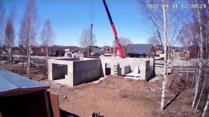 Загородное строительство. Процесс Работы. Дома из Полистиролбетона