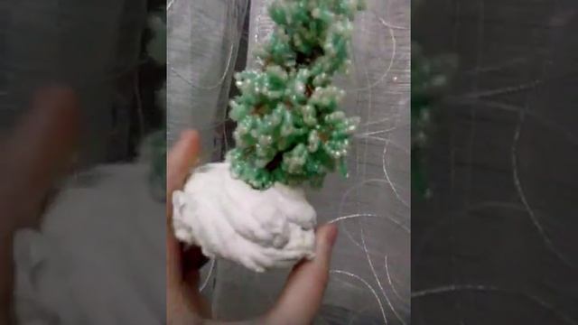 дерево  из бисера