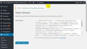 Как установить Яндекс метрику на Wordpress