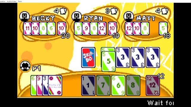 UNO / Skip-Bo (GBA) Skip-Bo (Easy) 3 AI In 4:34 смотреть онлайн