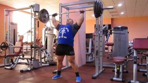 Жим стоя 120 кг x 10 раз - Ламонов Владимир. Жим стоя 120 кг x 10 раз. Жим стоя 120 кг